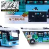 A cartoon dual-saving electric vehicle model with sound, light and rebound force that can open the door Application Scenario